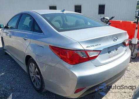 2014 Hyundai Sonata Limited from USA, damaged, VIN 5NPEC4AC3EH816398